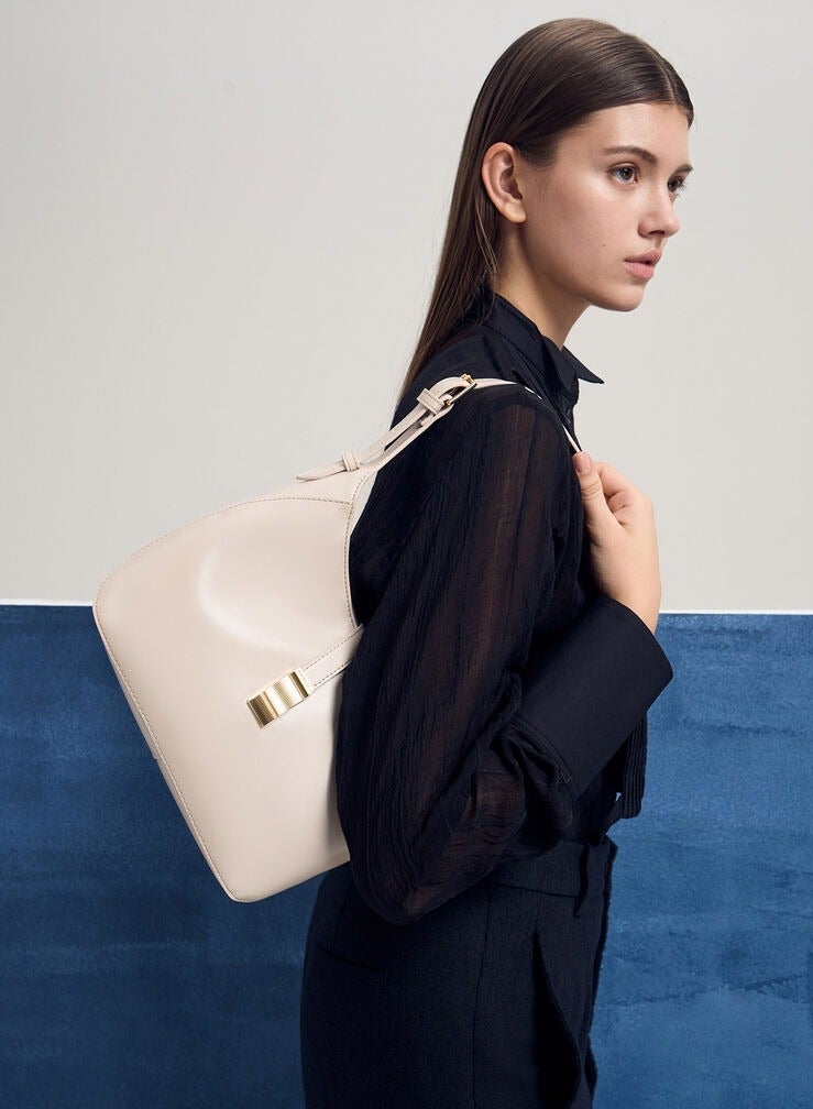 Charles & Keith Wisteria Belted Shoulder Bag - Image 2