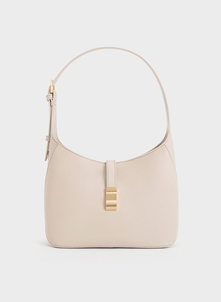 Charles & Keith Wisteria Belted Shoulder Bag - Image 1