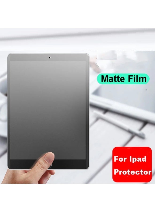 Muzz MATTE Ceramic Screen Protector For iPad Pro 11 Inch M4 2024 5th Gen Flexible TPU Flim, Anti-Scratch, Bubble Free Screen Film Guard- Black Edges - Image 4