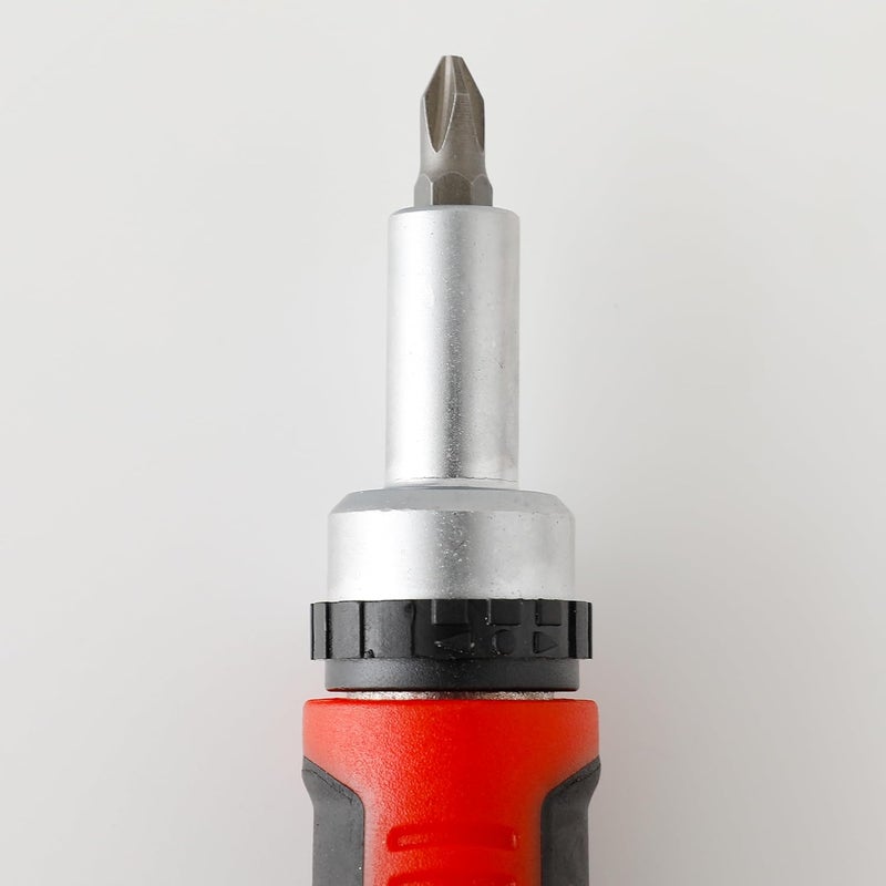 Kuber Industries Screwdriver Bits Set|38 In One With 38 Screws|Professional Magnetic Driver Set|Idol For Laptop, Mobile, Computer, Repairing Preparations (Red) - Image 2