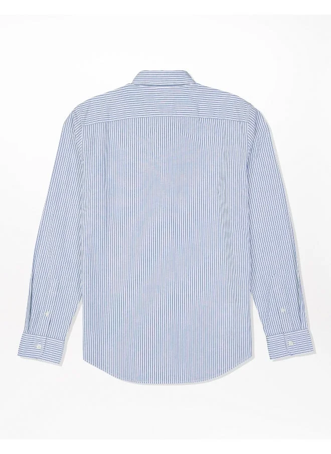 American Eagle Striped Slim Fit Shirt