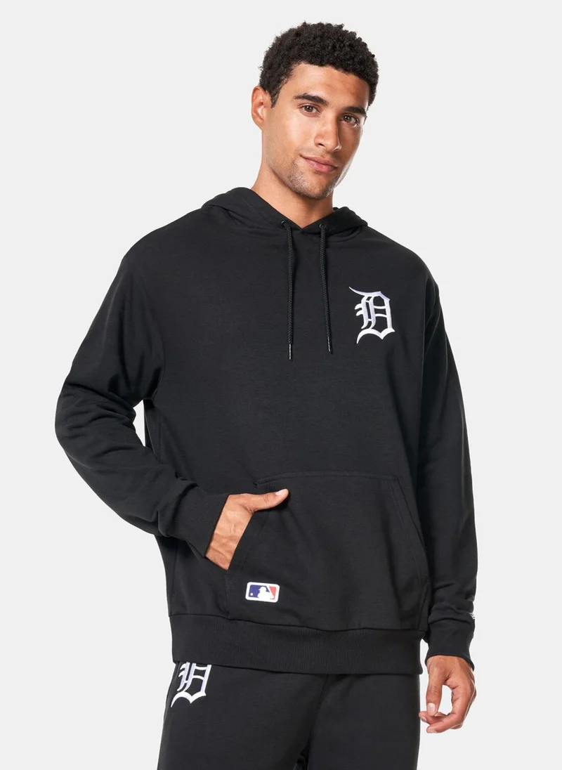 نيو ايرا Men's Detroit Tigers League Essential Hoodie