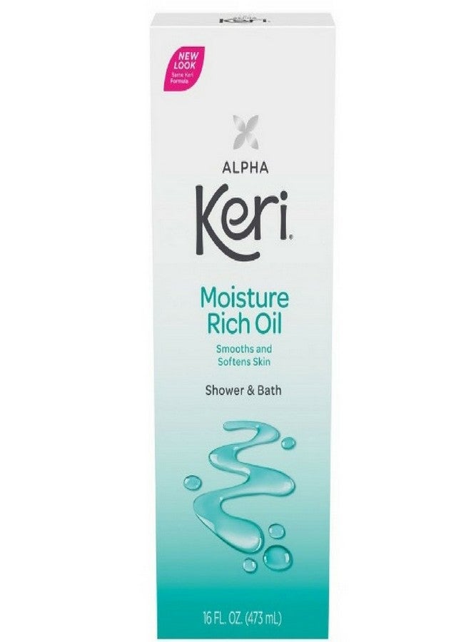 Keri Alpha Keri Shower & Bath Moisture Rich Oil 16 oz (Pack Of 2) - Image 2