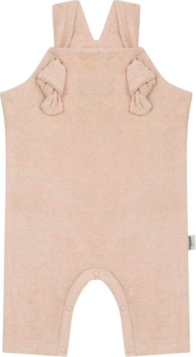 Antebies Pastel Pink Towel Salopet  - Image 1
