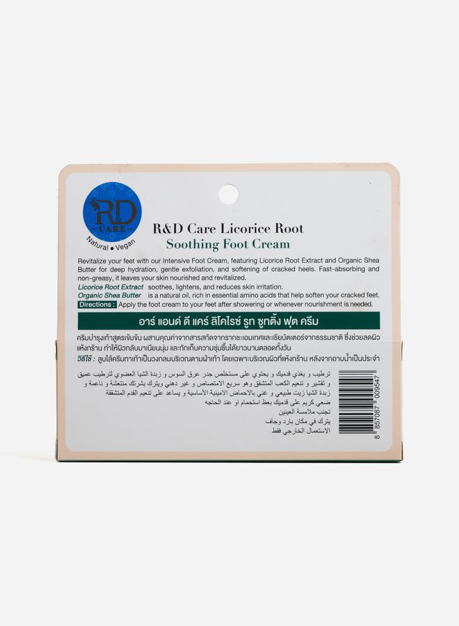 R&D Licorice Root Soothing Foot Cream, 75g - Image 4