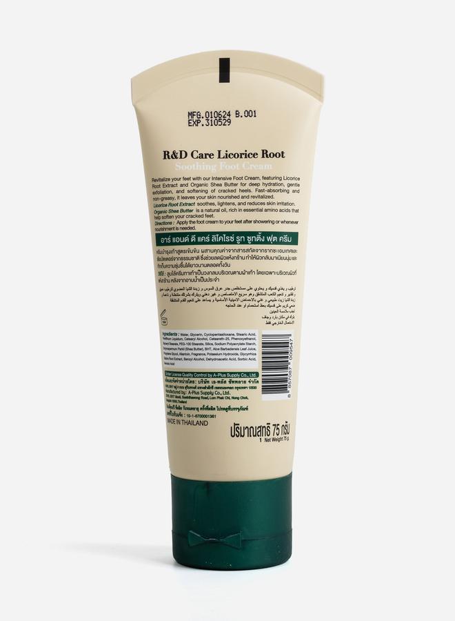 R&D Licorice Root Soothing Foot Cream, 75g - Image 3