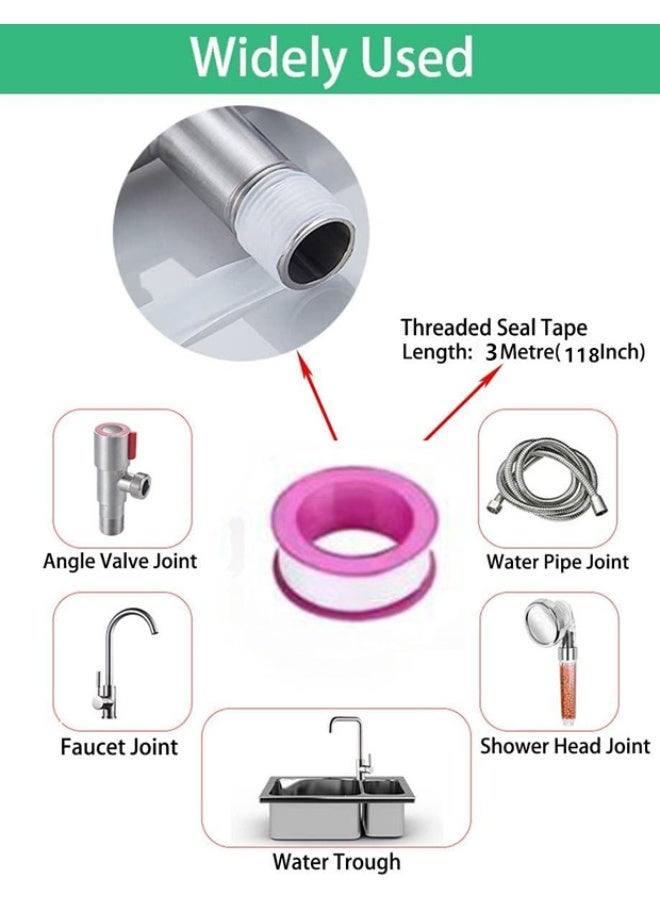 Ionic Shower Head 3 Modes High Pressure Handheld Showerhead Water Saving Filtered Shower Head With Pp Cotton Filter And Extra Filter Stones - Image 5