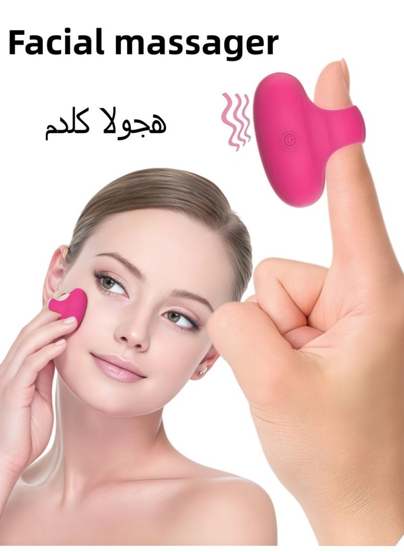 Garysoon Professional Grade Finger Wearable Facial Massager 9 Vibration Modes IPX7 Waterproof - Image 1