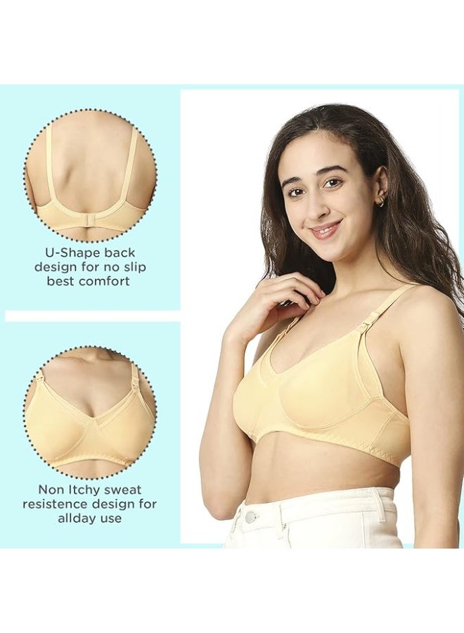 Mee Mee Women's Non Padded Wire Free Maternity Bra - Image 4