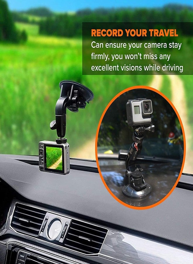 Action Pro 7CM Diameter Big Suction Cup Mount with Adaptor and Screw Compatible with GoPro Hero 13 12 11 10 9 8 7 6 5 SJCAM Yi - Image 5