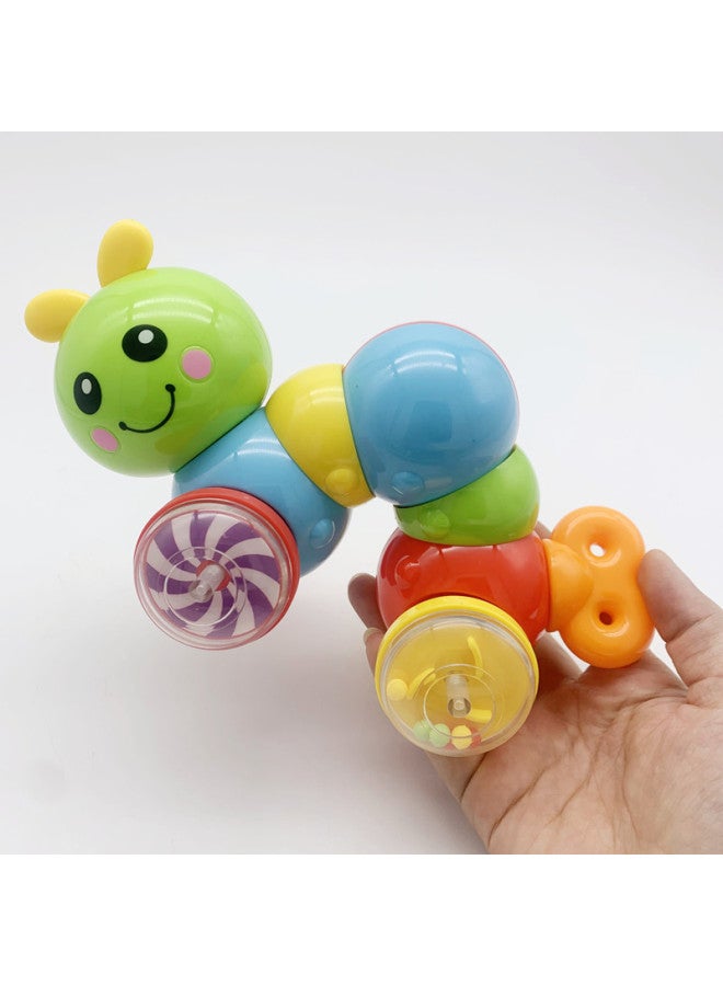 Infant Inertia Pressure Caterpillar Baby 1-2 Years Old Intelligence Early Education Children Press Toy Car On June-Color:Cute Caterpillar-sealed Box - Image 3