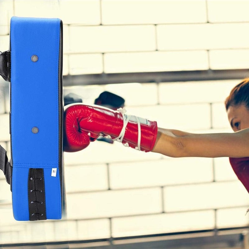 woobles Boxing Target,Taekwondo Kick Pads Boxing Karate Pad PU Leather Muay Thai MMA Martial Art Kickboxing Punch Mitts Punching Bag Kicking Shield Training - Image 5