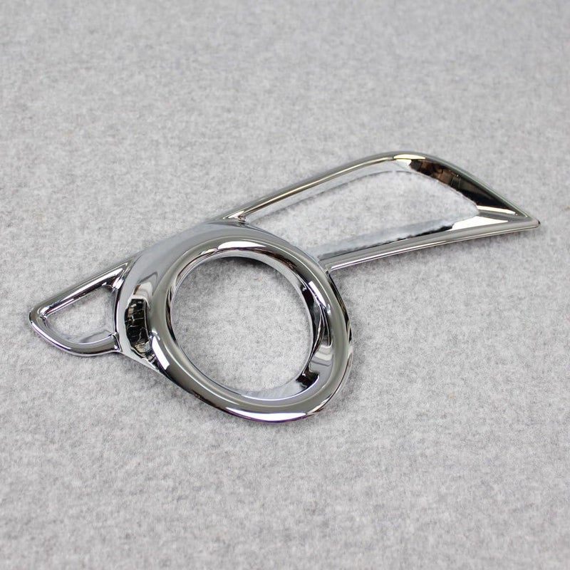Beautost Chrome Front Fog Light Lamp Cover Trims for Toyota New Highlander 2018-2019 - Image 3