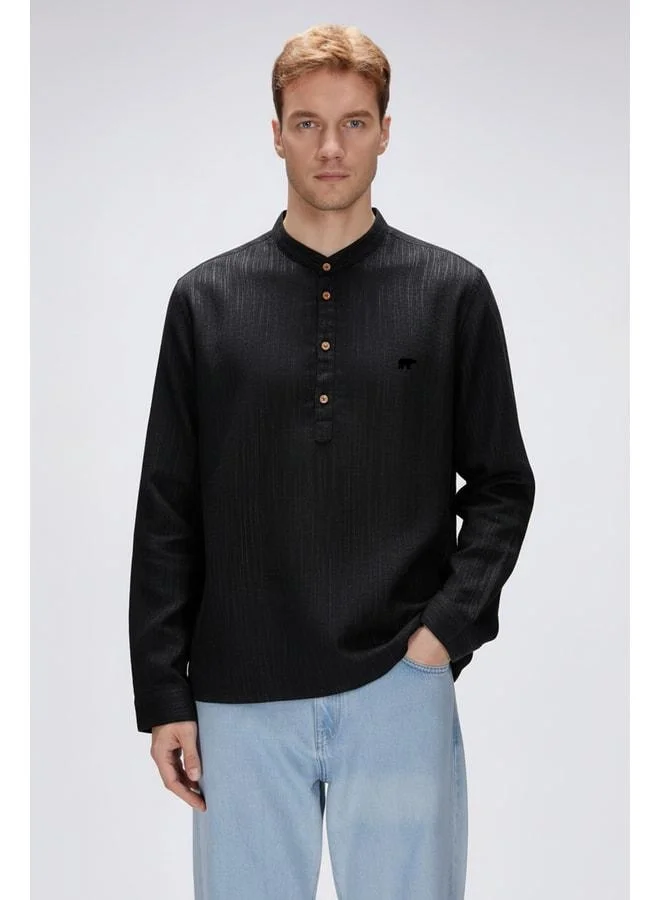 Guide Black Men's Shirt.
