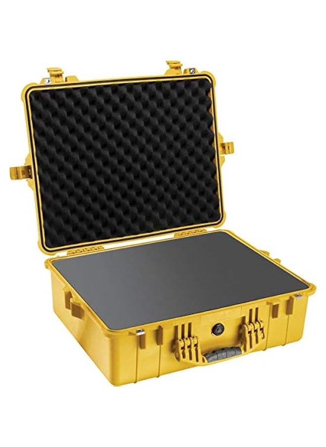 Pelican Yellow Camera Case with Foam for 1600 Camera  - Image 2