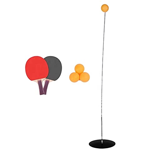 Pindia Table Tennis Portable Training Equipment Kit with 2 Racket & 4 Ball for Kids Adult & Beginners - Image 1