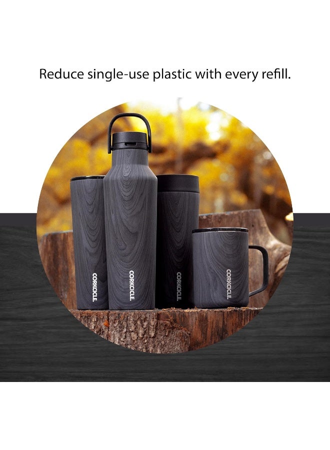 Corkcicle Triple Insulated Coffee Mug with Lid and Handle, Burnt Wood, 16 oz – Stainless Steel Travel Mug Keeps Beverages Hot for 3+ Hours – Non-Slip, Easy-Grip, Spill-Resistant Tumbler - Image 5