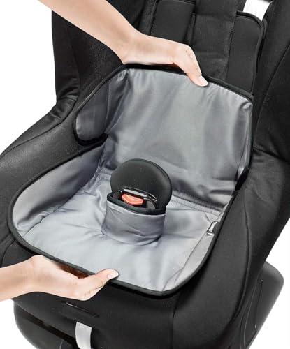 Lynmark Potty Training Car Seat Protector Cover Waterproof Soft Piddle Pads for Toddlers and Baby Carseat TravelFriendly Universal Washable Liner Mat for Spills Nappy Leaks Accidents Grey - Image 1