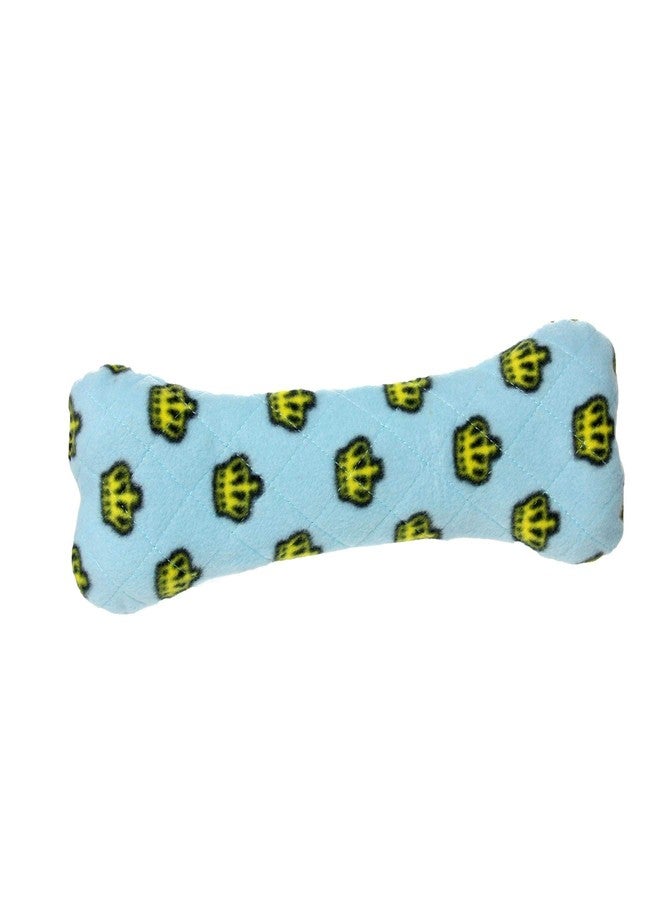 MIGHTY- No Stuff Bone-Blue- Squeaky Plastic Core. 2-in-1 Toy. Made Durable & Floats, Strong & Tough. Interactive Play Dog Toy (Tug, Toss & Fetch) - Image 4