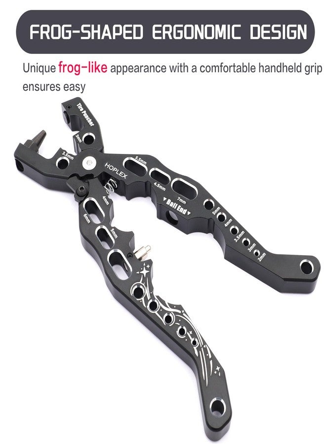 HOPLEX RC Shock Absorber Pliers Multi-Function Tire Punch Shock Absorber Pliers Clamp Pull Rod Ball Head Pliers for 1/24 1/12 1/10 1/8 Traxxas Arrma RC Cars Trucks Rock Crawlers - Image 3