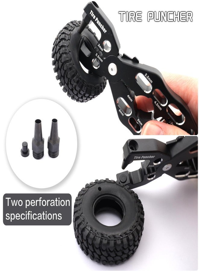 HOPLEX RC Shock Absorber Pliers Multi-Function Tire Punch Shock Absorber Pliers Clamp Pull Rod Ball Head Pliers for 1/24 1/12 1/10 1/8 Traxxas Arrma RC Cars Trucks Rock Crawlers - Image 5