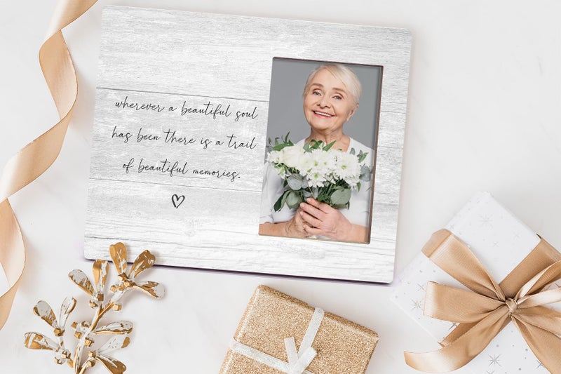 Orchroma Bereavement Gift Ideas Picture Frame Sympathy Gift Wall Tabletop Picture Frames Sorry for Your Loss Gifts for Family Friend 8x10 Picture Frame - Image 2