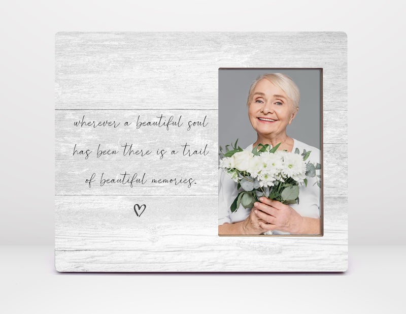 Orchroma Bereavement Gift Ideas Picture Frame Sympathy Gift Wall Tabletop Picture Frames Sorry for Your Loss Gifts for Family Friend 8x10 Picture Frame - Image 1
