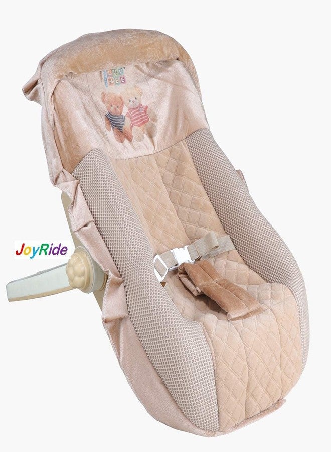 JoyRide Picaboo Baby Carry Cot, 12 in 1 Multi Purpose Kids Feeding Carry Cot, Infant Car Seat, Rocker for Infant Babies of 0 to 15 Months with Mosquito Net, Storage Box - Image 4