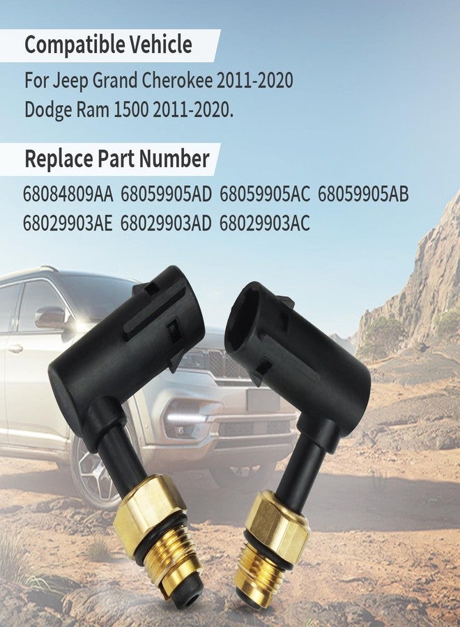 Chonse 2 PCS Suspension Elbow Air Strut Repair Kits Compatible with Jeep Grand Cherokee 2011-2020 68084809AA - Image 3