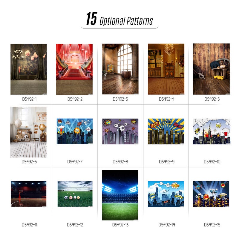1.5* 2.1m/5* 7ft Super Hero City Photography Background Baby Children Backdrop Photo Studio Pros - Image 5