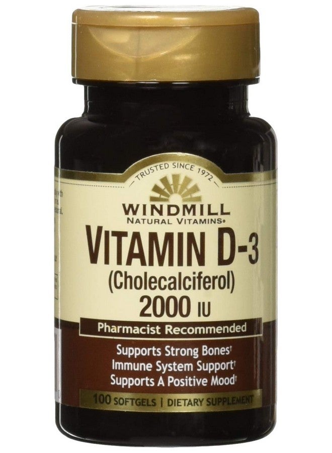 WINDMILL Vit D 2000 Iu Softgels Wmill 100 - Image 2