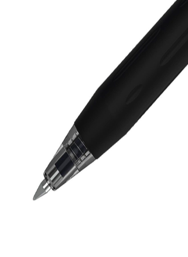 EYEYE G-103 Retractable Gel Pens Black 0.5mm, 25 Pack Extra Fine Point Gel Ink Pens Quick Drying, 0.5 mm Fine Piont Ballpoint Pen Smooth Writing for Office School Supplies - Image 2