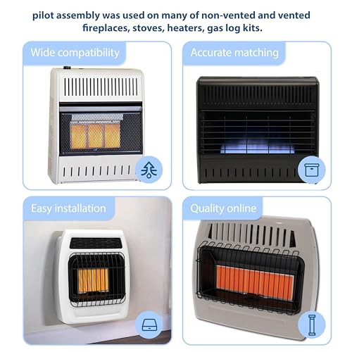ActyGo Replacement Vent Free Propane Gas Wall Heaters Pilot ODS 120630-02 fits Vanguard Comfort Flame Glo-Warm Cozy Heat Kozy World Pro Com Desa International etc - Image 4