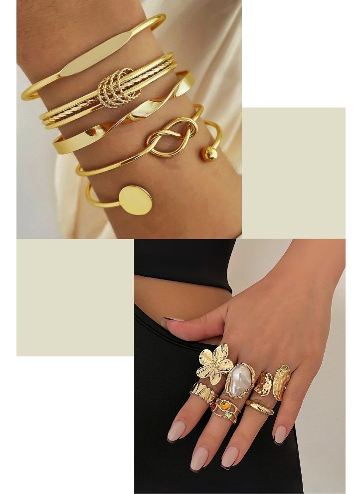 خاتم و سوار أنيق و قابل للتغيير - Image 1