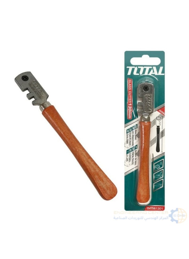 TOTAL Diamond Glass Wood Handle THT561301 Total