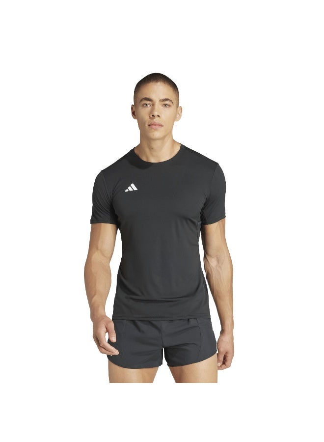 Adidas Adidas Adizero E Tee M Black Running T-Shirts For Men - Image 3