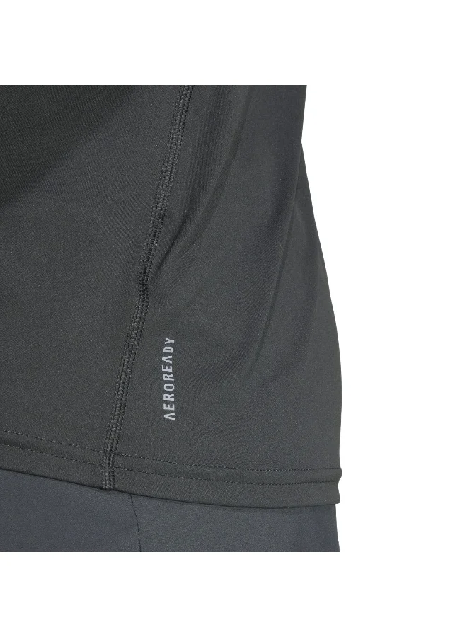 adidas تيشيرت أديداس أديزيرو إي للرجال - أسود