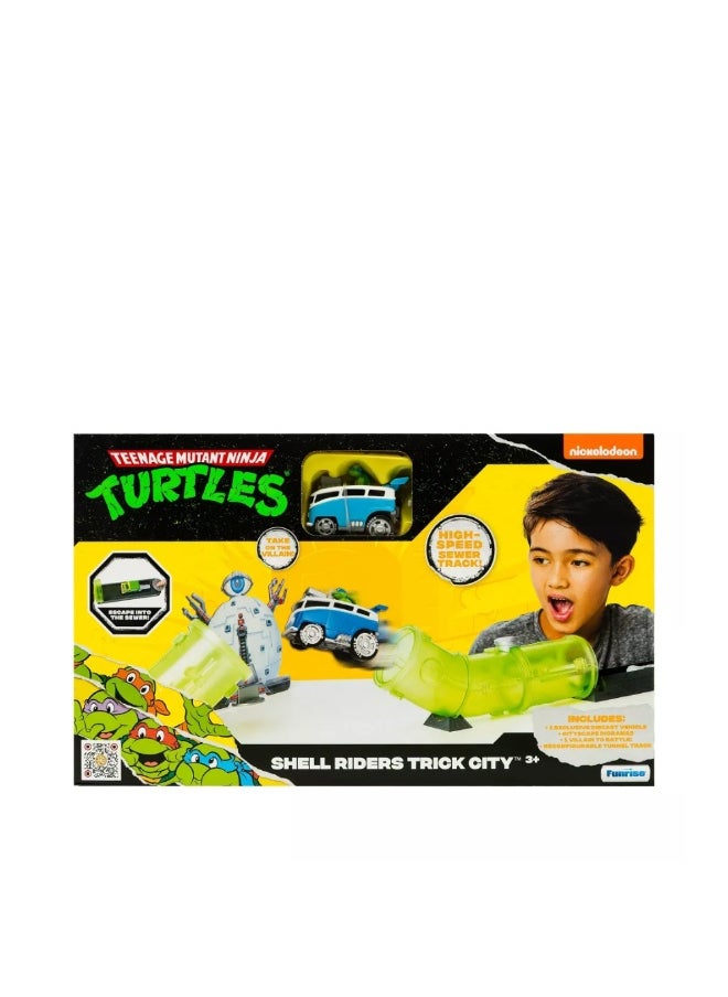 Funrise Teenage Mutant Ninja Turtles Shell Riders Trick City Play Set 