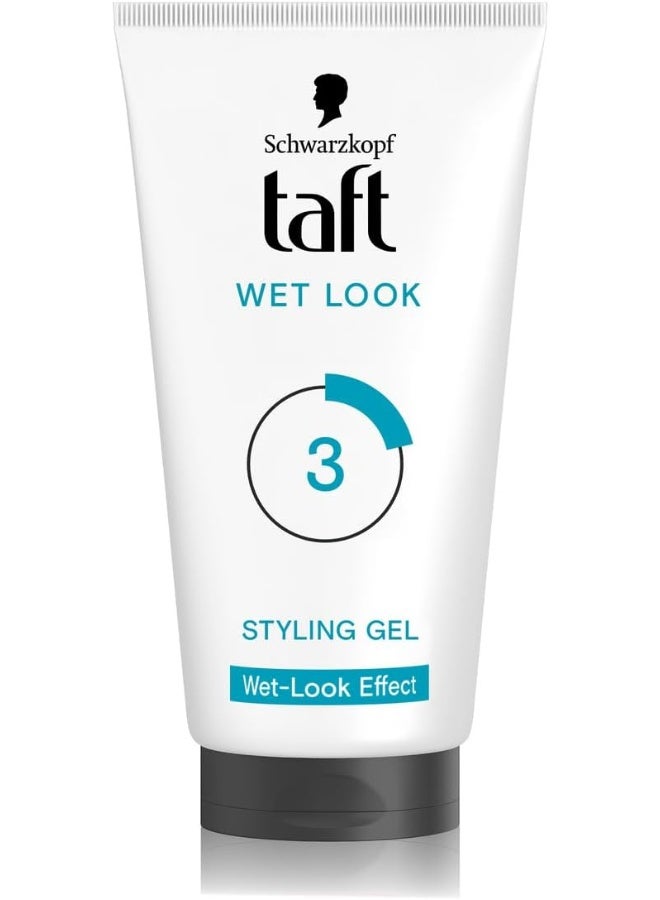 taft جل تصفيف تأثير اللمعان الرطب من تافت، 150 مل - Image 1