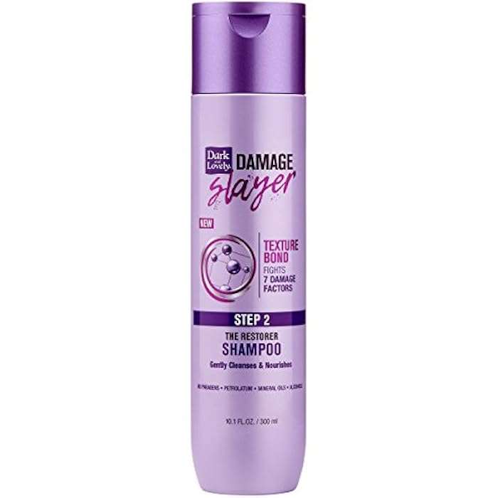SOFT SHEEN Dark and Lovely Damage Slayer The Restorer Shampoo, 10.1 Fluid Ounce - Image 1