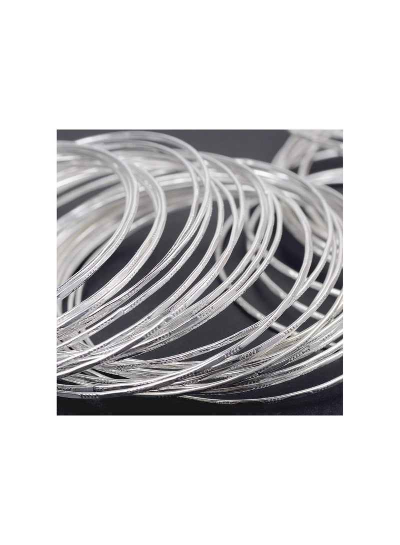 GGOOT 50 Pcs Ladies Elegant Alloy Bracelet, Cuff Bangles for Wedding - Image 4