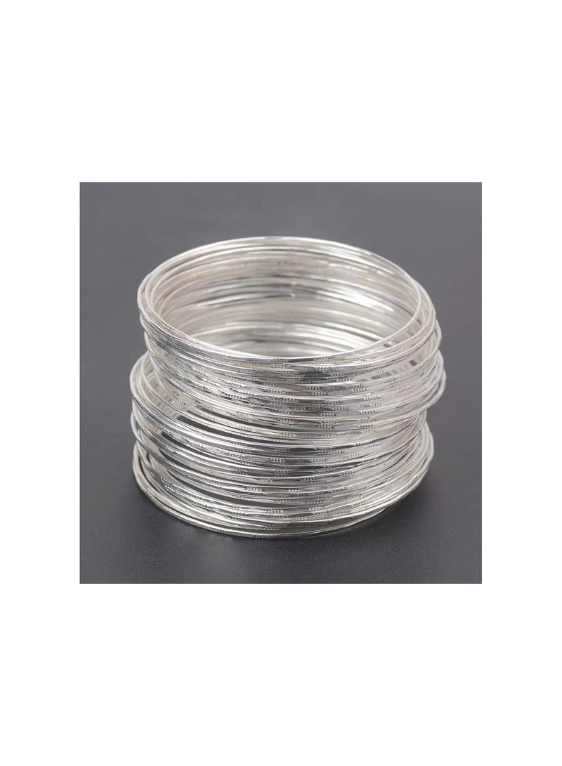 GGOOT 50 Pcs Ladies Elegant Alloy Bracelet, Cuff Bangles for Wedding - Image 5