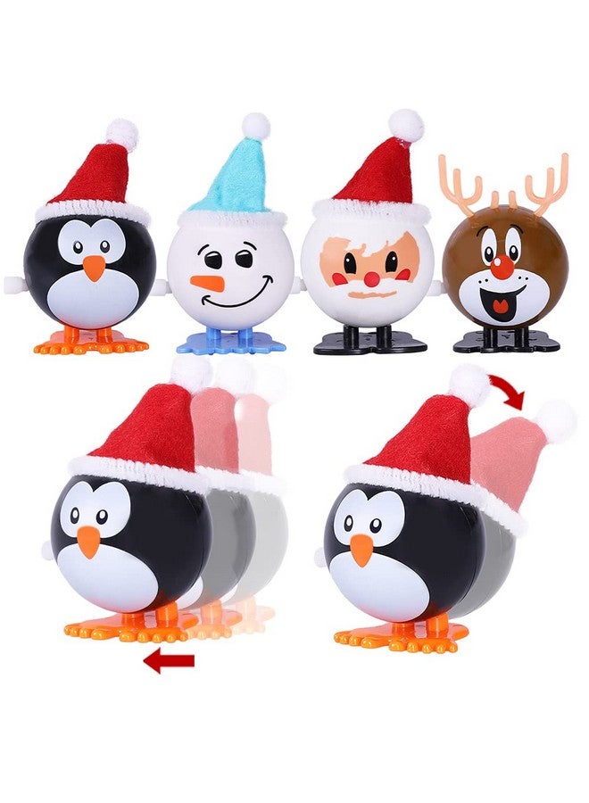 ماكس فن مجموعة من 12 قطعة من ألعاب حشو الجوارب التي تعمل باللف لهدايا حفلات الكريسماس (ألعاب الكريسماس التي تعمل باللف) - Image 3