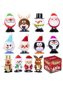 Max Fun 12Pcs Christmas Wind Up Stocking Stuffers Toys Assortment For Christmas Party Favors Goody Bag Filler (Christmas Wind Up Toys)  - Image 1