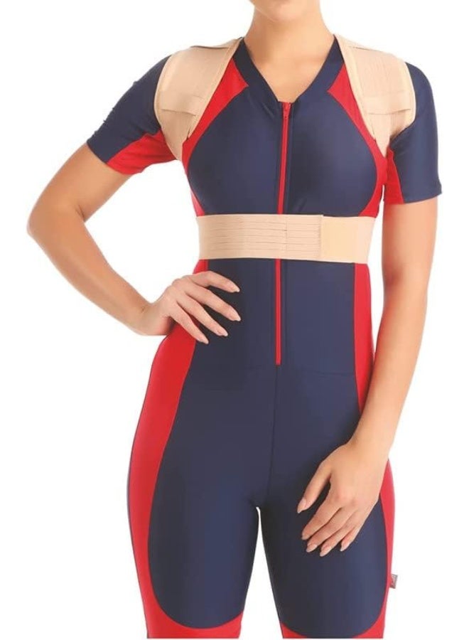 Posture Brace XL – Adjustable Back & Shoulder Support for Correcting Slouching, Collar Bone Fractures, Post-Operative Care, and Improved Alignment - Image 2