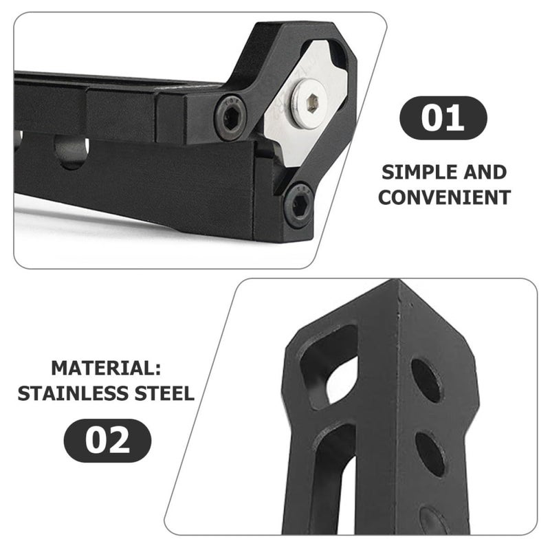 Edge Banding Trimmer And Chamfer Plane For Woodworking Wood Trimmer Wooden Handle Yellow Deburring Tool With Corner Scraper For Furniture Edge Veneer Board - Image 4