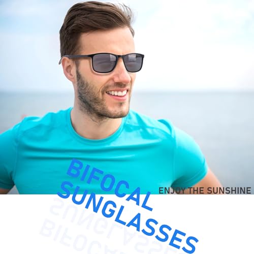 BLOEXCLU Bifocal Reading Sunglasses for Men UV400 Protection Outdoor Bifocals Sun Readers Men Women Reading Glasses (4 Mixed A, 2, Diopters) - Image 2