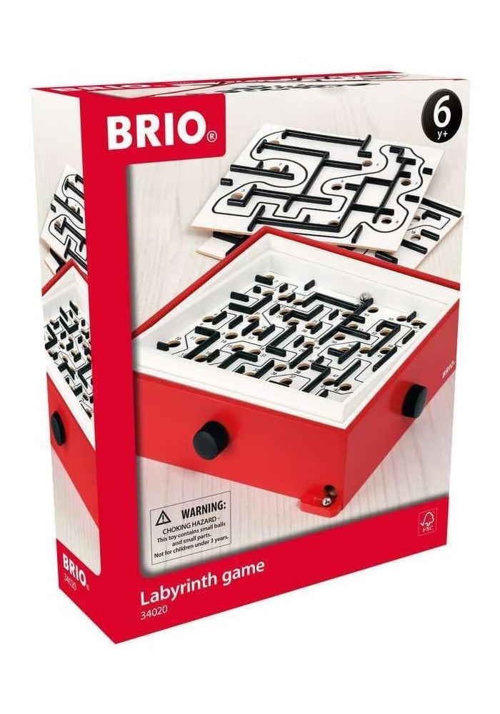 BRIO 34020 Labyrinth Game with Extra Boards for Skill Development - Image 4