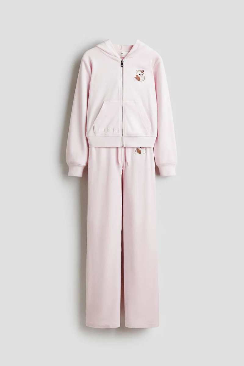 اتش اند ام طقم فيلور مزين بنقشة - عبوة من قطعتين