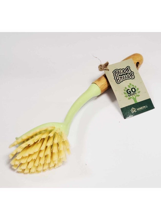 HomePro Go Green Bamboo Dish Brush - Image 2